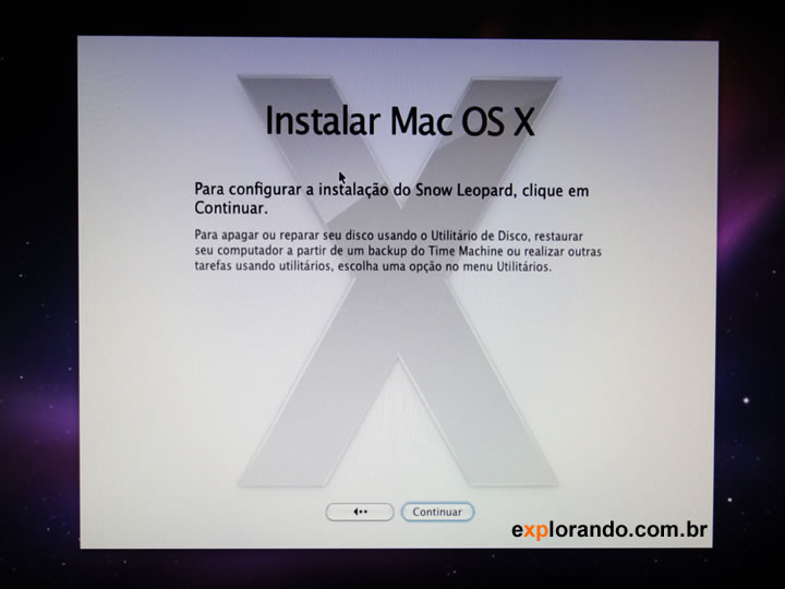 resetar senha do mac os x