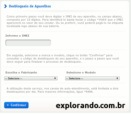 Desbloquear celular da Vivo pela internet de graça