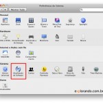 Preferências do Sistema - Painel de controle do Mac