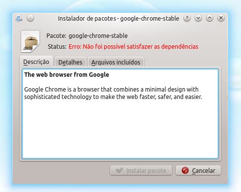 chrome no linux