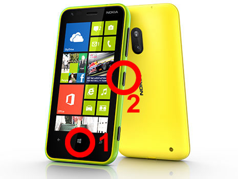 capturar imagem de tela windows phone