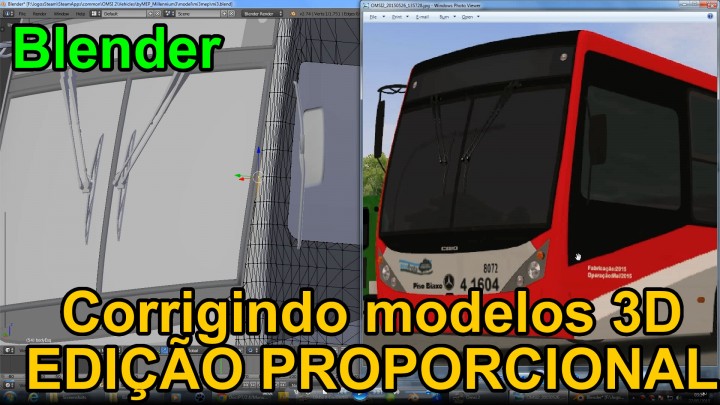 corrigir modelos 3d blender