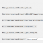 links permanentes do wordpress para o plugin de cache