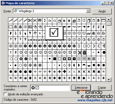 Como achar caracteres secretos no teclado do celular