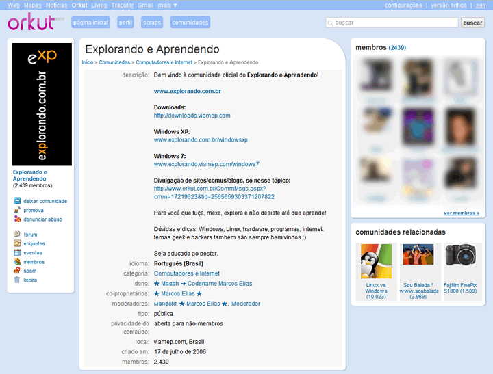 comunidade do orkut foto grande