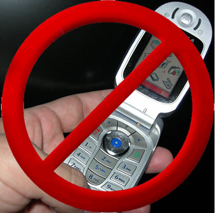 celular proibido