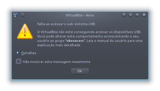 adicionar usuario ao grupo vboxusers